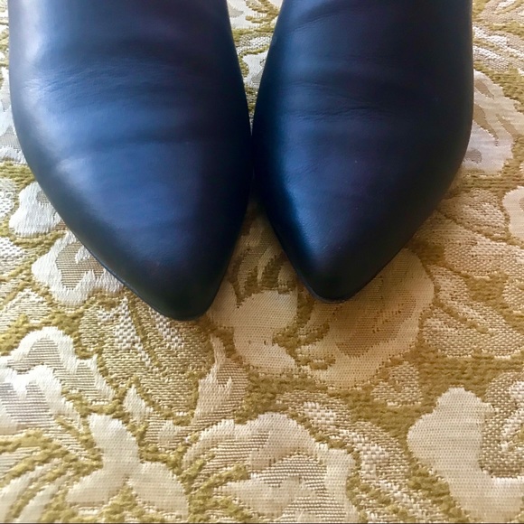 ✨ Aska Black Slip-On Pointed Toe Lee Flats - Picture 9 of 10